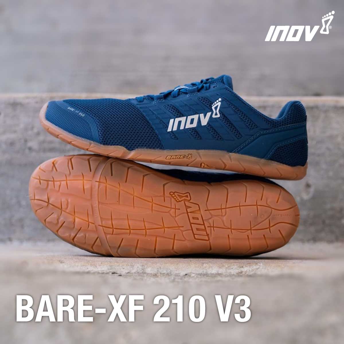 イノヴェイトの素足感覚トレーニングシューズ “BARE-XF 210 V3