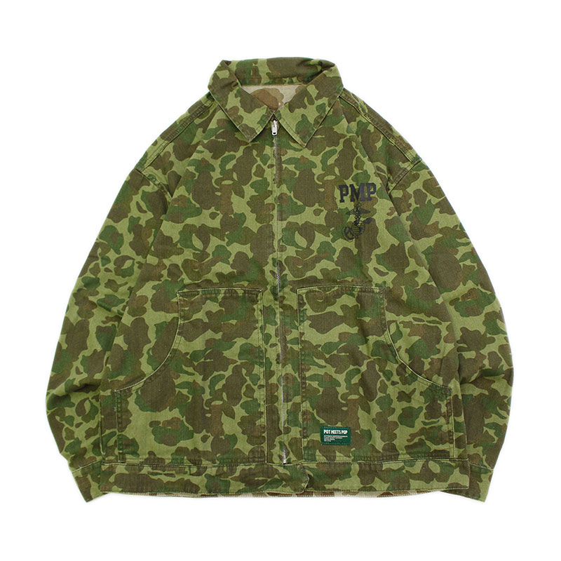 REVERSIBLE WORK JACKET -FROGSKIN CAMO- | ESP TRICKSTAR WEB STORE
