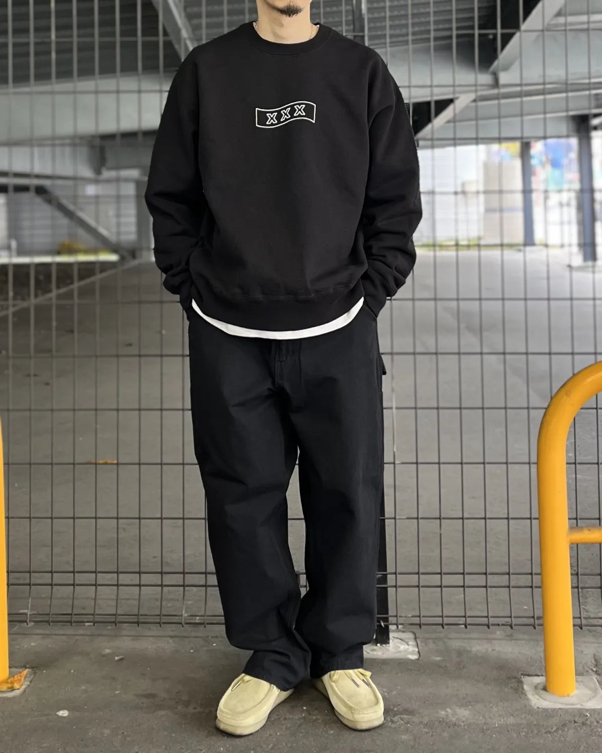 GOD SELECTION XXX(ゴッドセレクショントリプルエックス) / CREW NECK