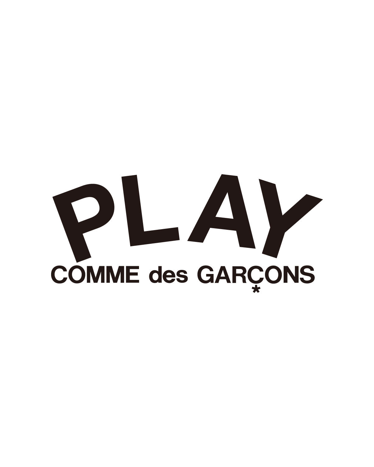 PLAY COMME des GARÇONS (プレイコムデギャルソン) PLAY CDG Polyester