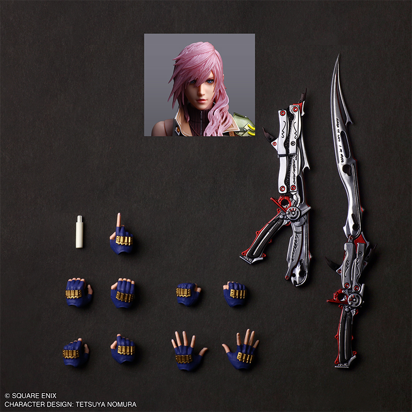 ファイナルファンタジーXIII PLAY ARTS真 ライトニング | スクウェア