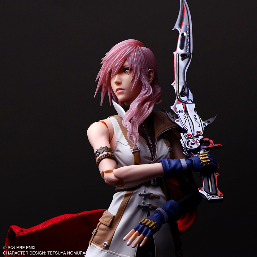 ファイナルファンタジーXIII PLAY ARTS真 ライトニング | スクウェア