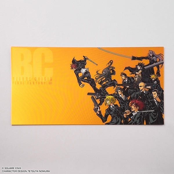 ファイナルファンタジーVIIシリーズ メタリックラージポストカード