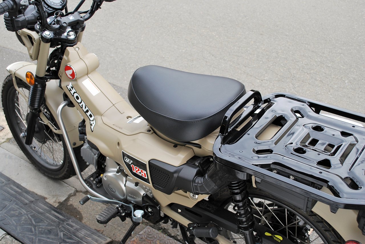 CT125 ハンターカブ そら豆（ミディアム）シート A ステッチ｜K＆H