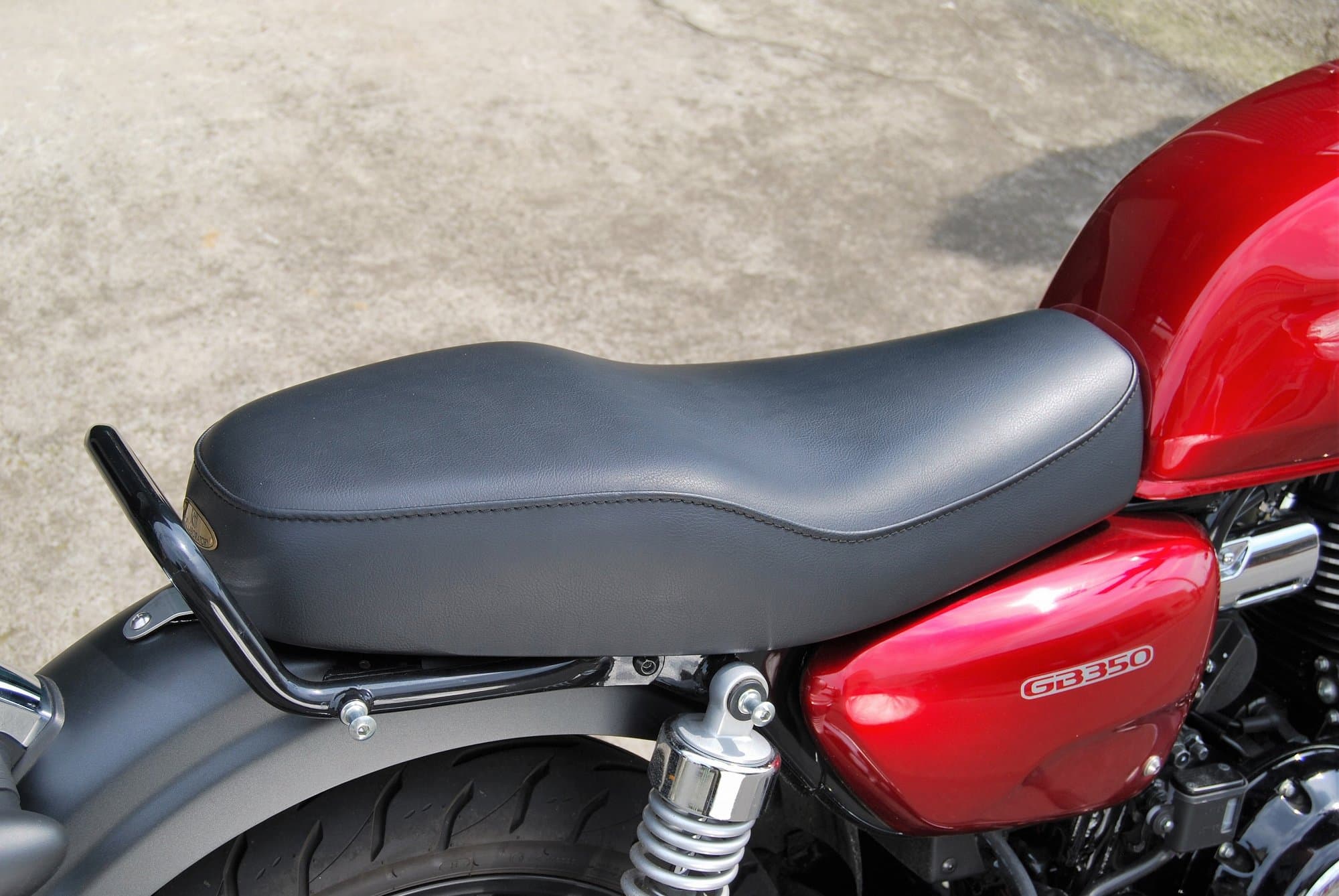 GB350 ダブルシート Aステッチ｜K＆H