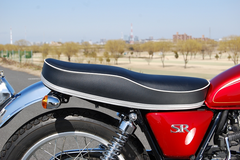 ダブルシート C アンダー付き '10-'17 SR400｜K＆H