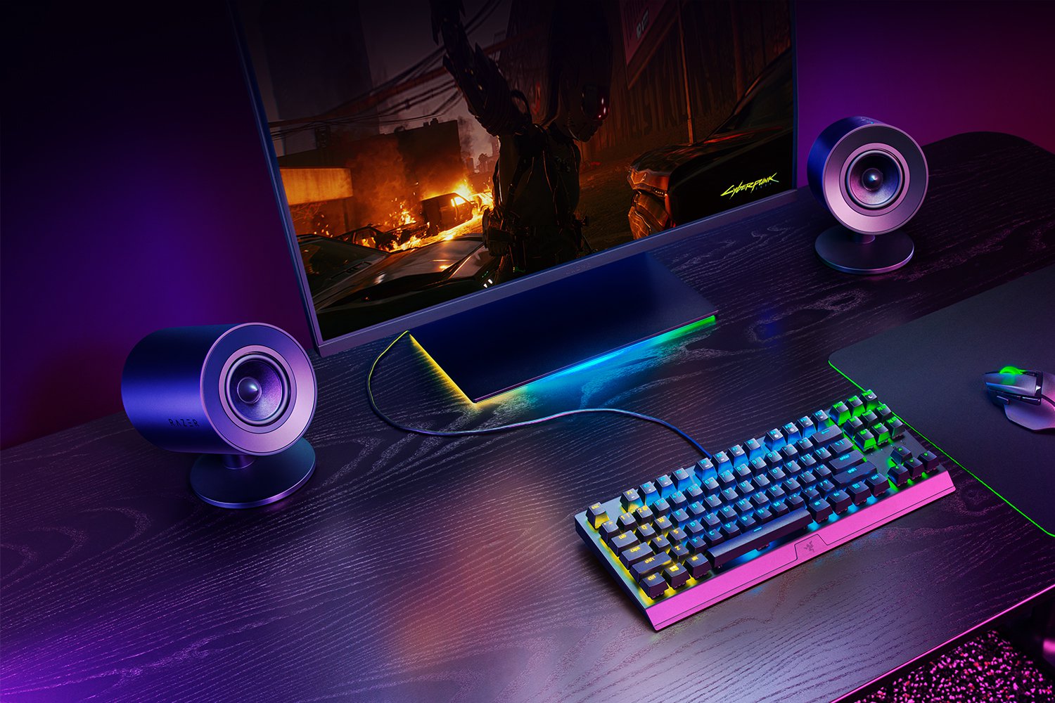 Razer Nommo V2 X Bluetooth 5.0 ワイヤレス ゲーミングスピーカー