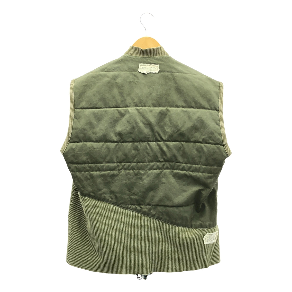 GREG LAUREN / グレッグローレン | 50/50 ARMY NYLON DENIM VEST / 再