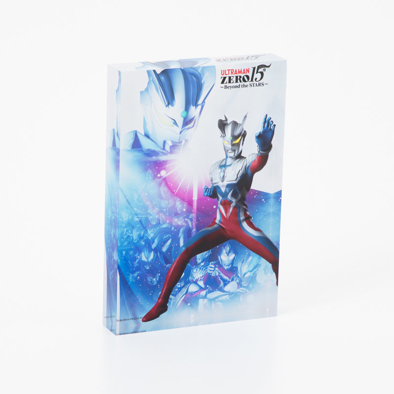 ウルトラマンゼロ15周年 記念アクリルブロック – TSUBURAYA STORE ONLINE