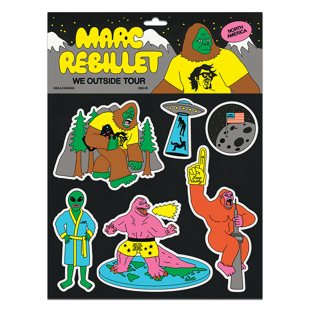 Marc Rebillet We Outside Tour 2024 USA & Canada Poster - Marc