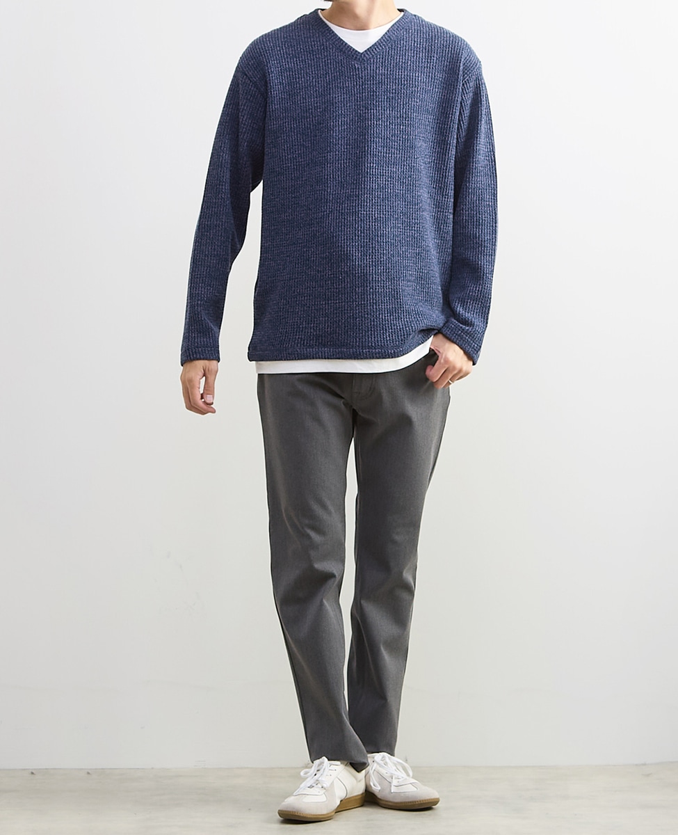 TR裏起毛ストレッチ5ポケットパンツ｜MEN'S MELROSE（メンズメルローズ