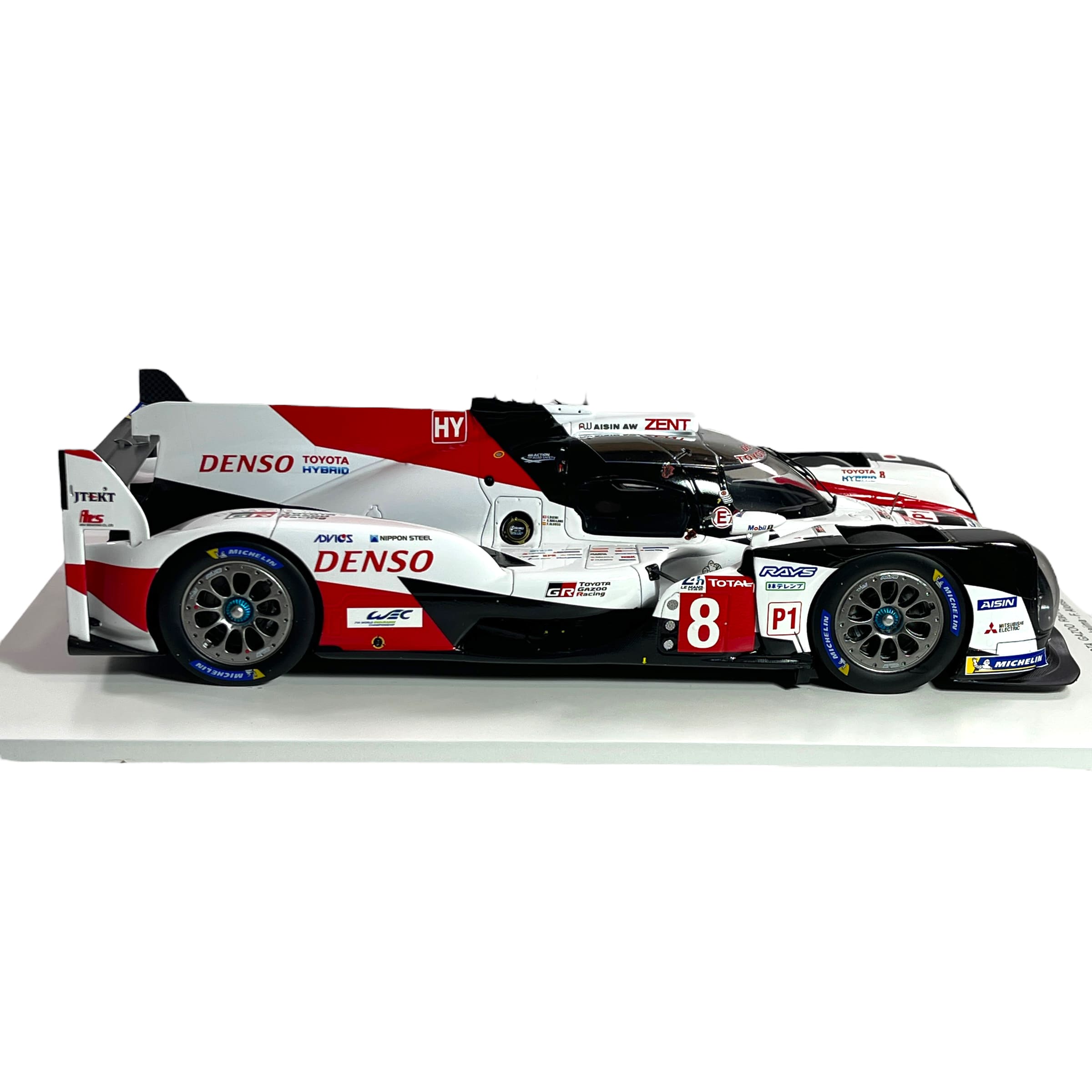 Model Car Spark 1/18 Toyota TS050 Hybrid Gazoo Racing #8 Winner Le