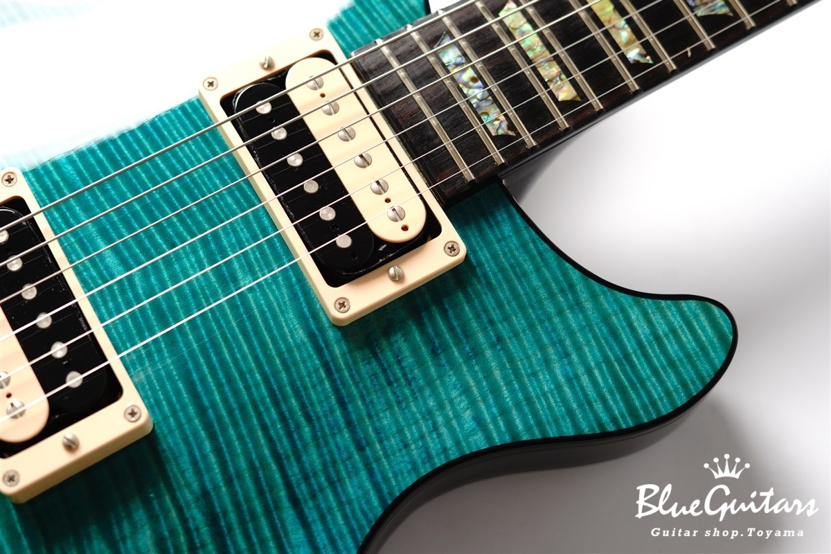 Gibson Custom Shop Tak Matsumoto DC Standard Aqua Blue 2nd Edition
