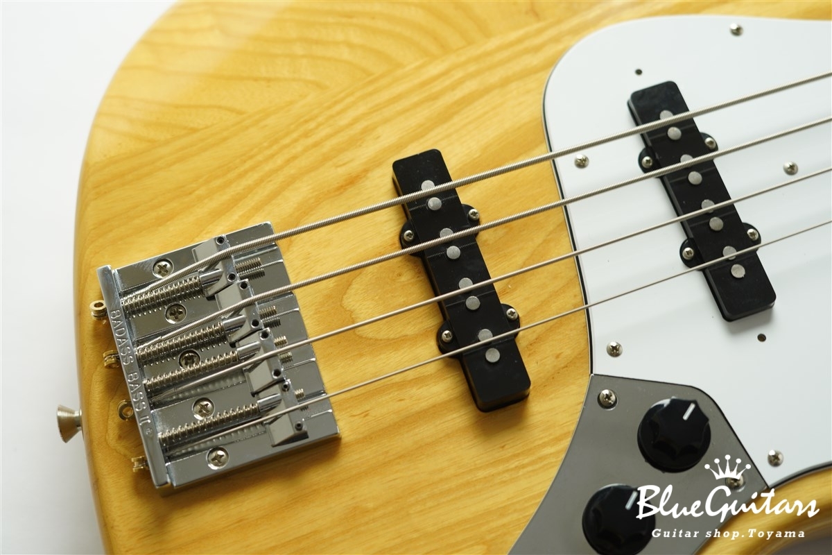 Fender JAPAN JB75-90US - Natural / BADASS BASS II LIMITED | Blue