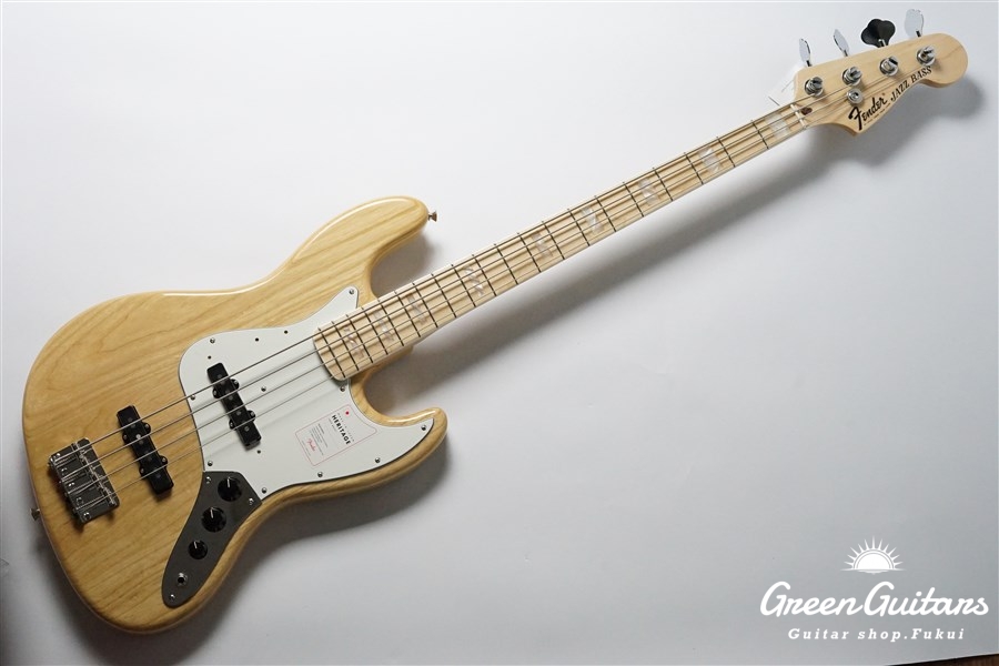Fender Made in Japan Heritage 70s Jazz Bass | Green Guitars Online