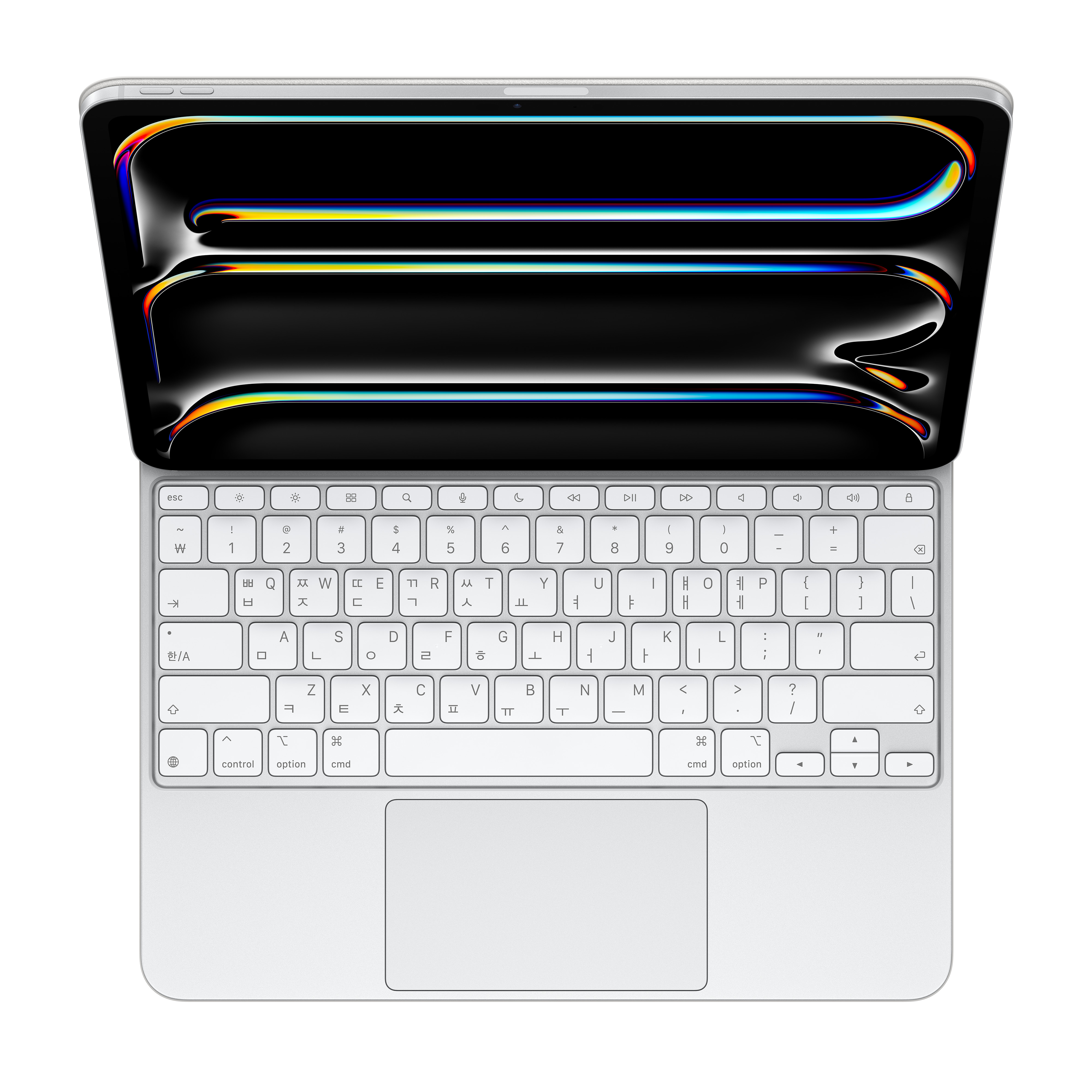 Magic Keyboard for iPad Pro 13‑inch (M5) - Korean - White - Apple