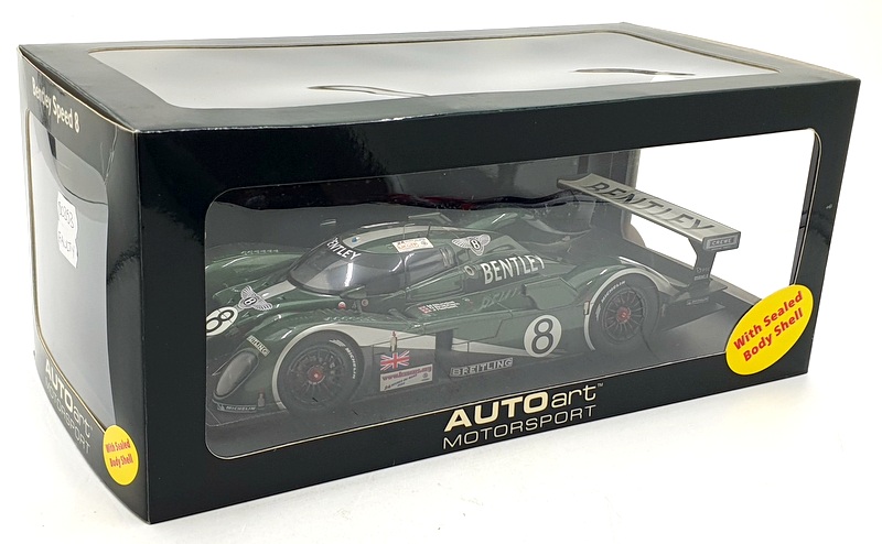 Autoart 1/18 Scale Diecast 80353 - Bentley Speed 8 Le Mans 2003 #8