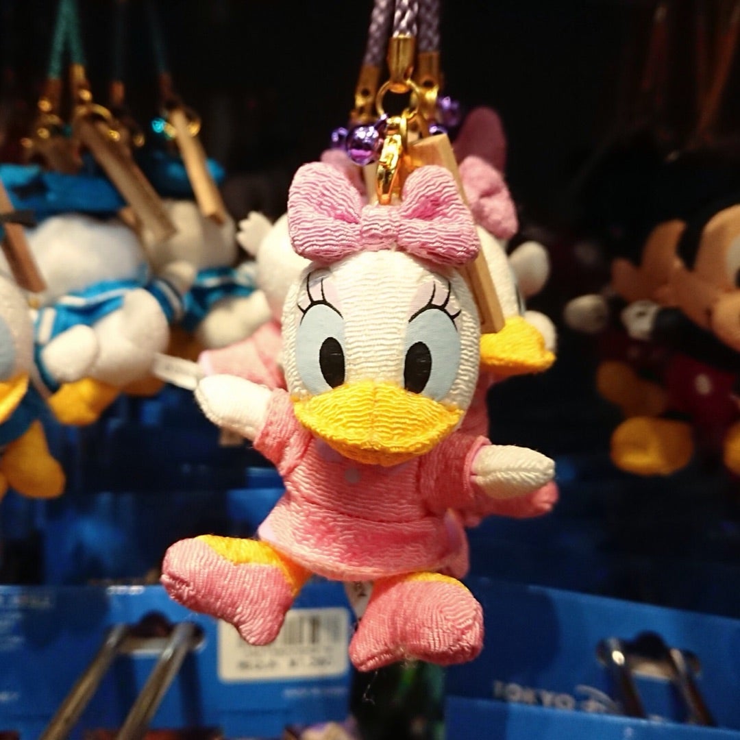 ちりめん風のミッキー＆フレンズ 根付ストラップ新発売！ | 東京