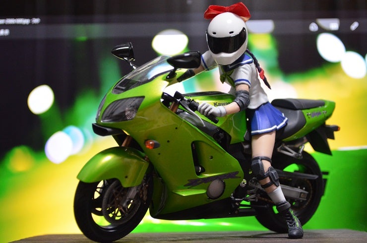 ZX-12R with 来夢先輩。 | A's miscellanies 新館