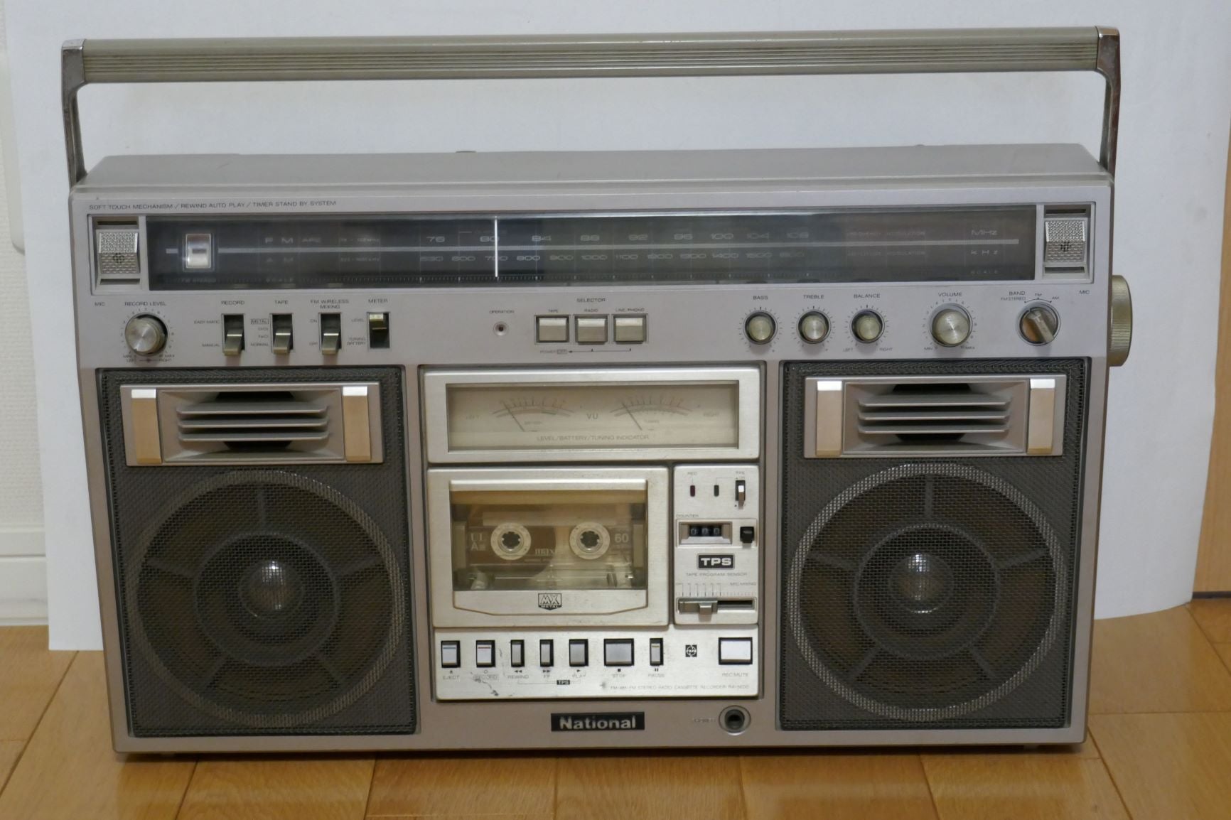 Natinal (松下電器) ラジカセ RX-5600 レストア その1 | yoshi-ameba55