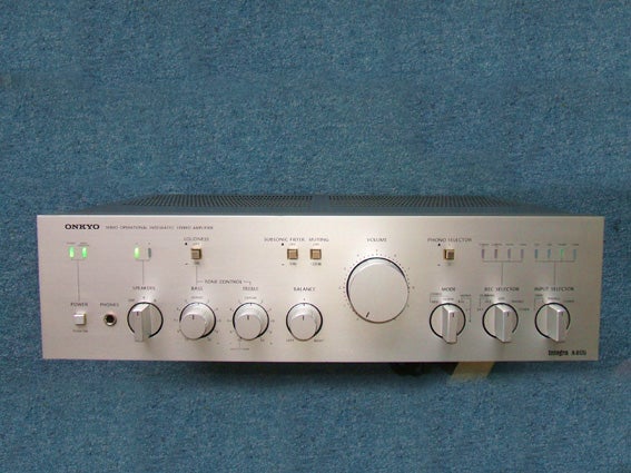 ONKYO Integra A-805 | 古いオーディオたち と 写真