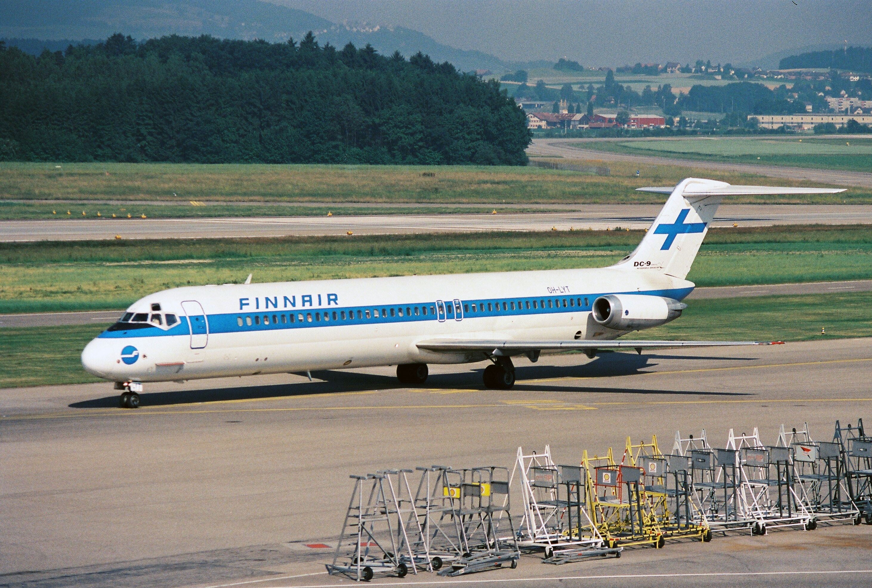 私の飛行機アーカイブズⅡ フィンエア DC-9/MD-83 | 3moon7riverのブログ