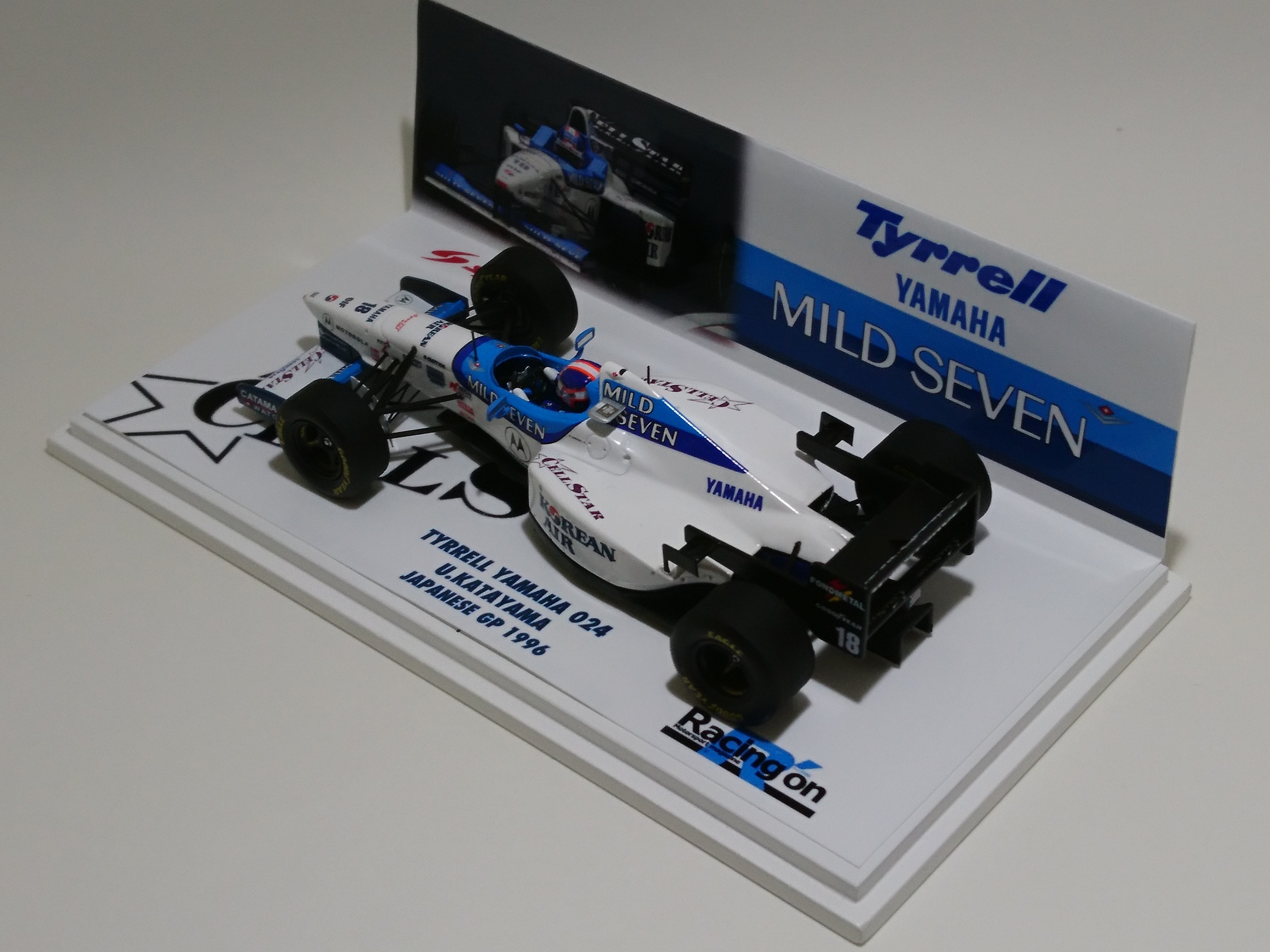 ﾚｰｼﾝｸﾞｵﾝ特注 ｽﾊﾟｰｸ ﾃｨﾚﾙ ﾔﾏﾊ 024 日本GP 片山右京 | いたちんのtake