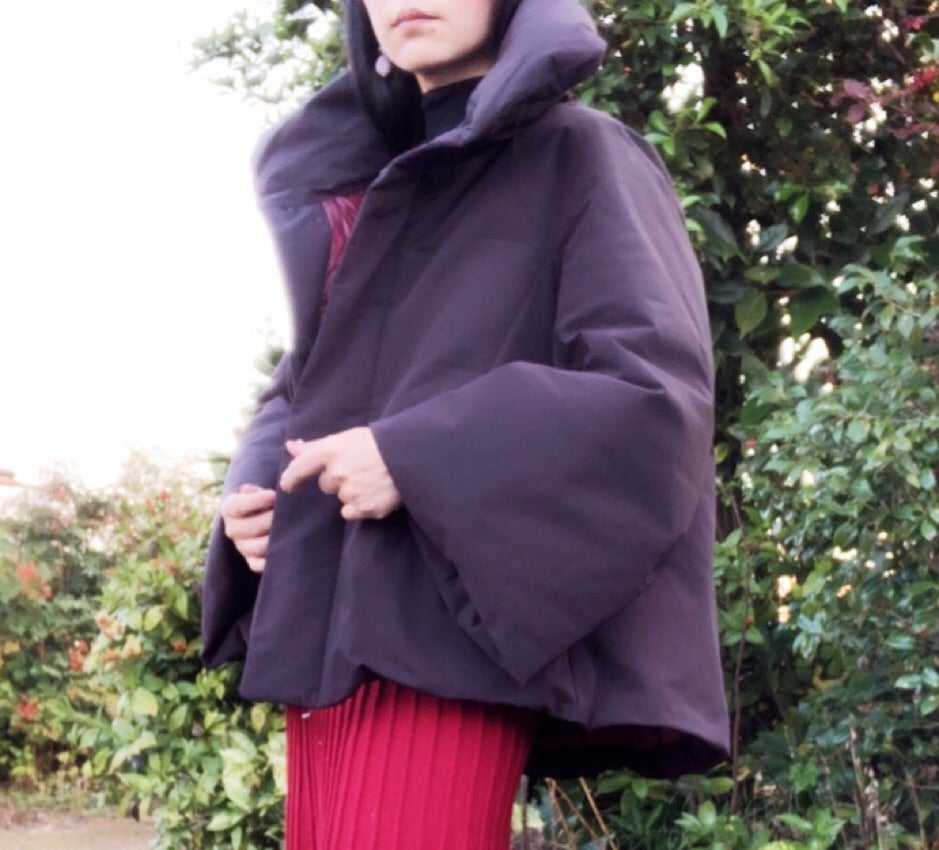 UNIQLO ＋J ハイブリッドダウンジャケット 着画。 | Schöne Frau