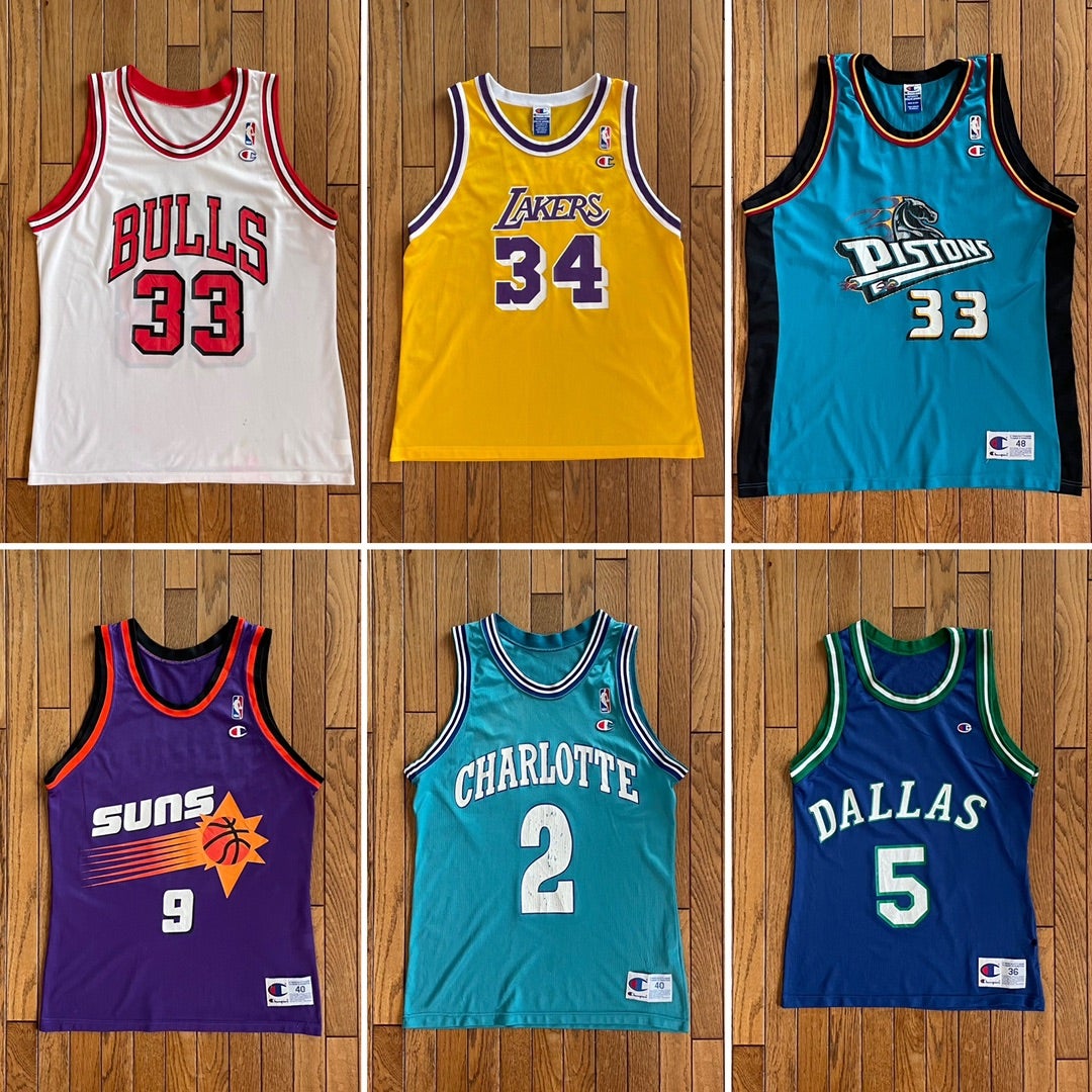 90年代Champion(チャンピオン)「NBAタンクトップ(レプリカユニフォーム