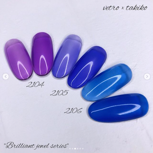 VETRO×Takiko】ブリリアントジュエルシリーズ お色味♡ | 純国産の
