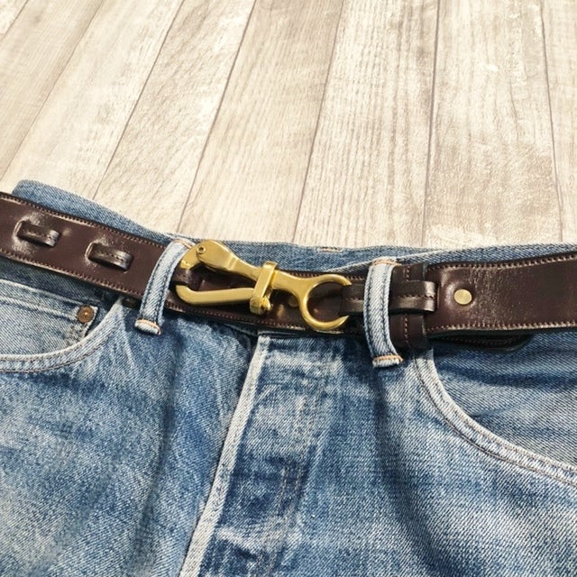 TORY LEATHER ペリカンフックバックル ホックベルト 32 楽天市場
