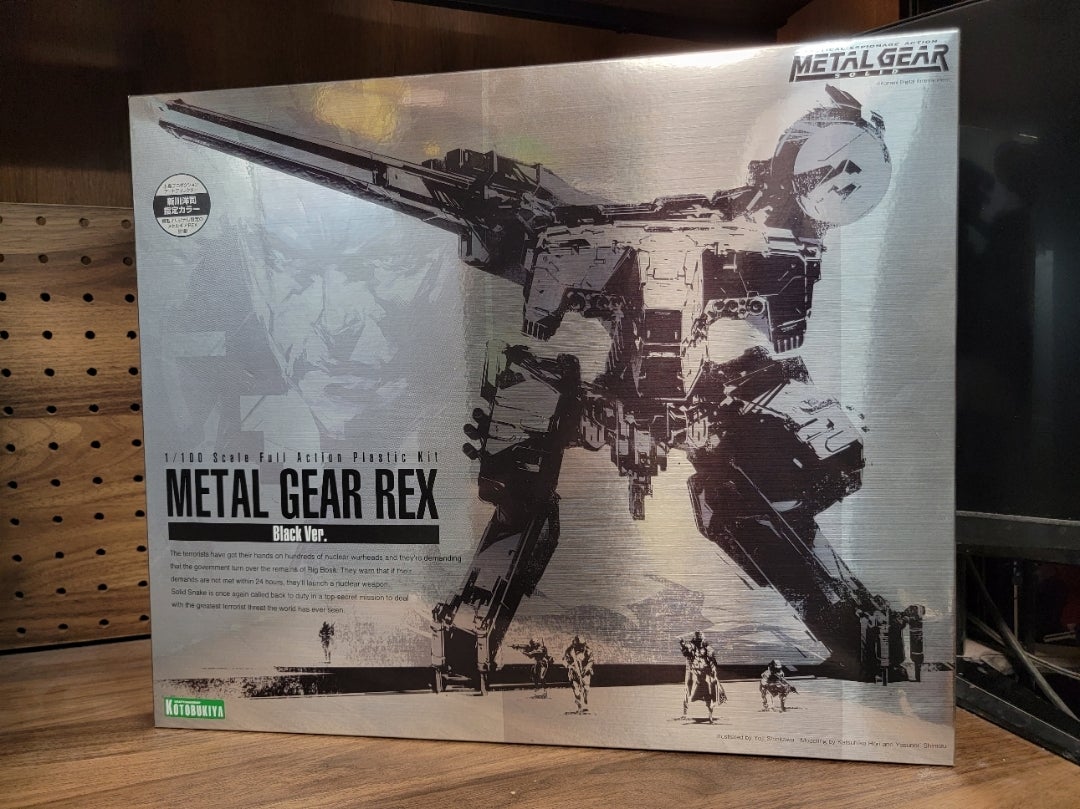コトブキヤ メタルギア REX Black Ver. 製作記 1 | ギジロク。