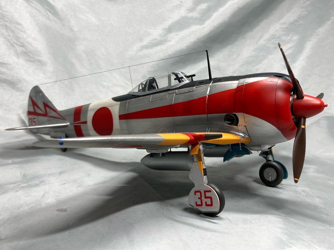 ハセガワ 1/32 キ44 ニ式単座戦闘機 鐘馗 40mm砲装備機 完成 | hobby-hobby