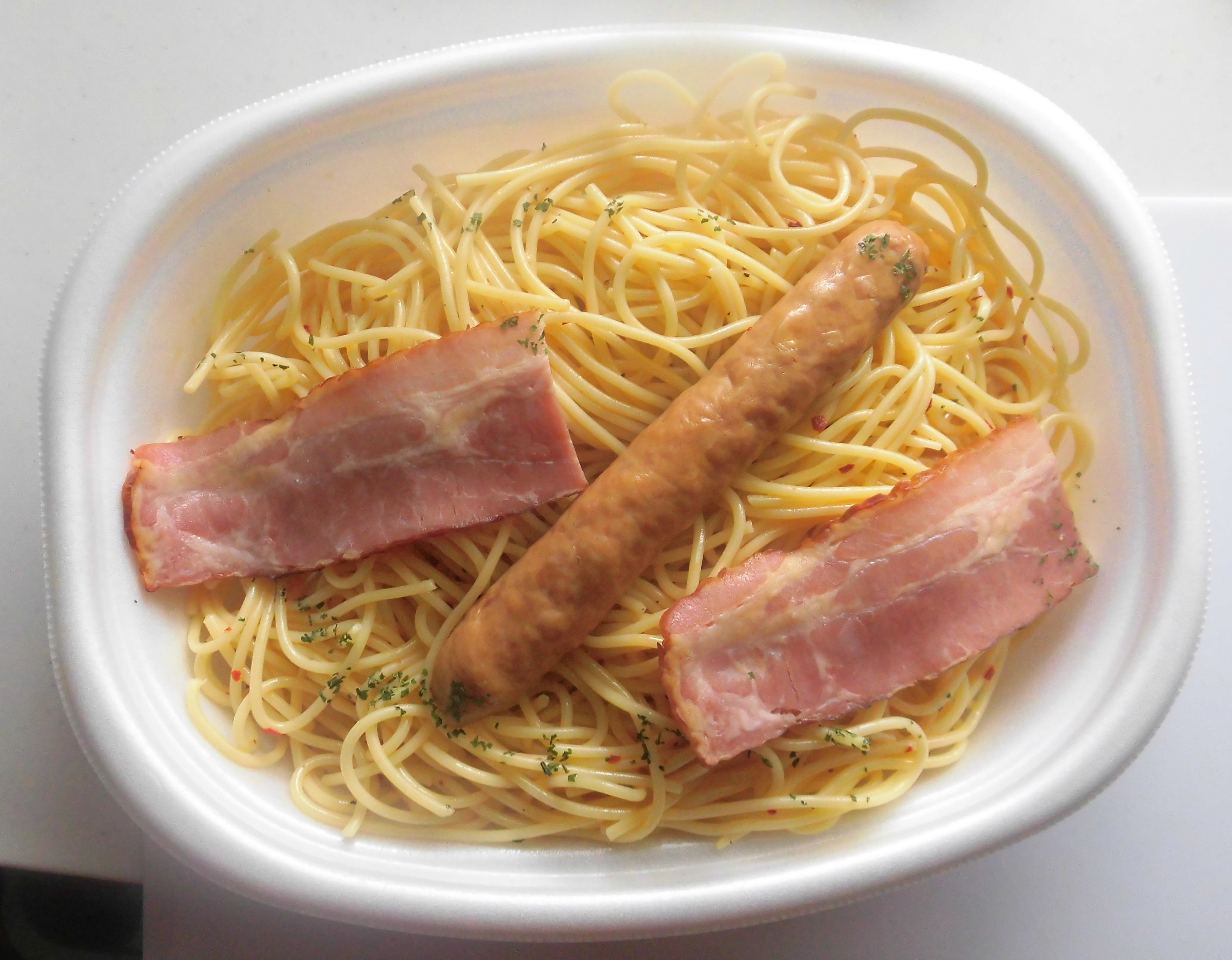 セブン-イレブン にんにくやみつき大盛ペペロンチーノ | コンビニ