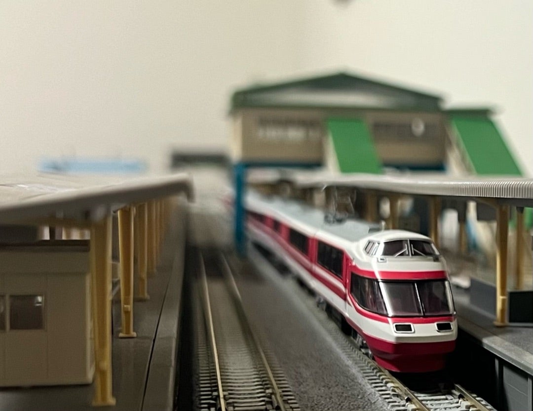 TOMIX 92009“小田急 7000形 LSE ロマンスカー”入線。〜その4