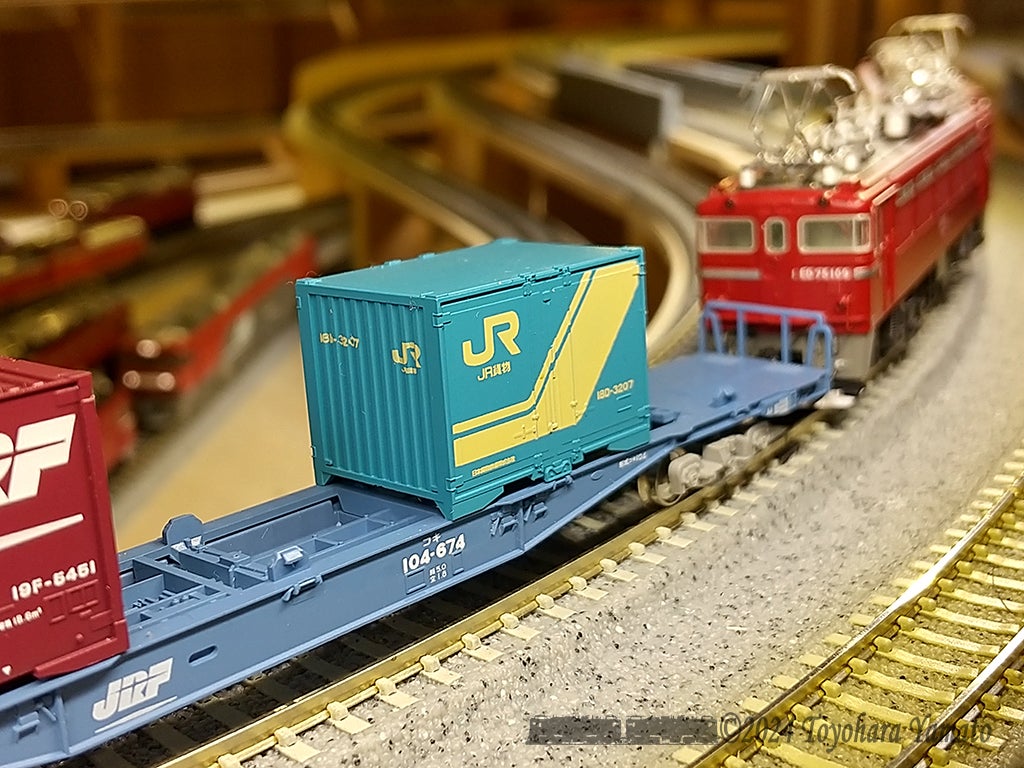 コキ104 薄青車の全とっかえを決断 [鉄道模型] | 重単5175 ～鉄道模型