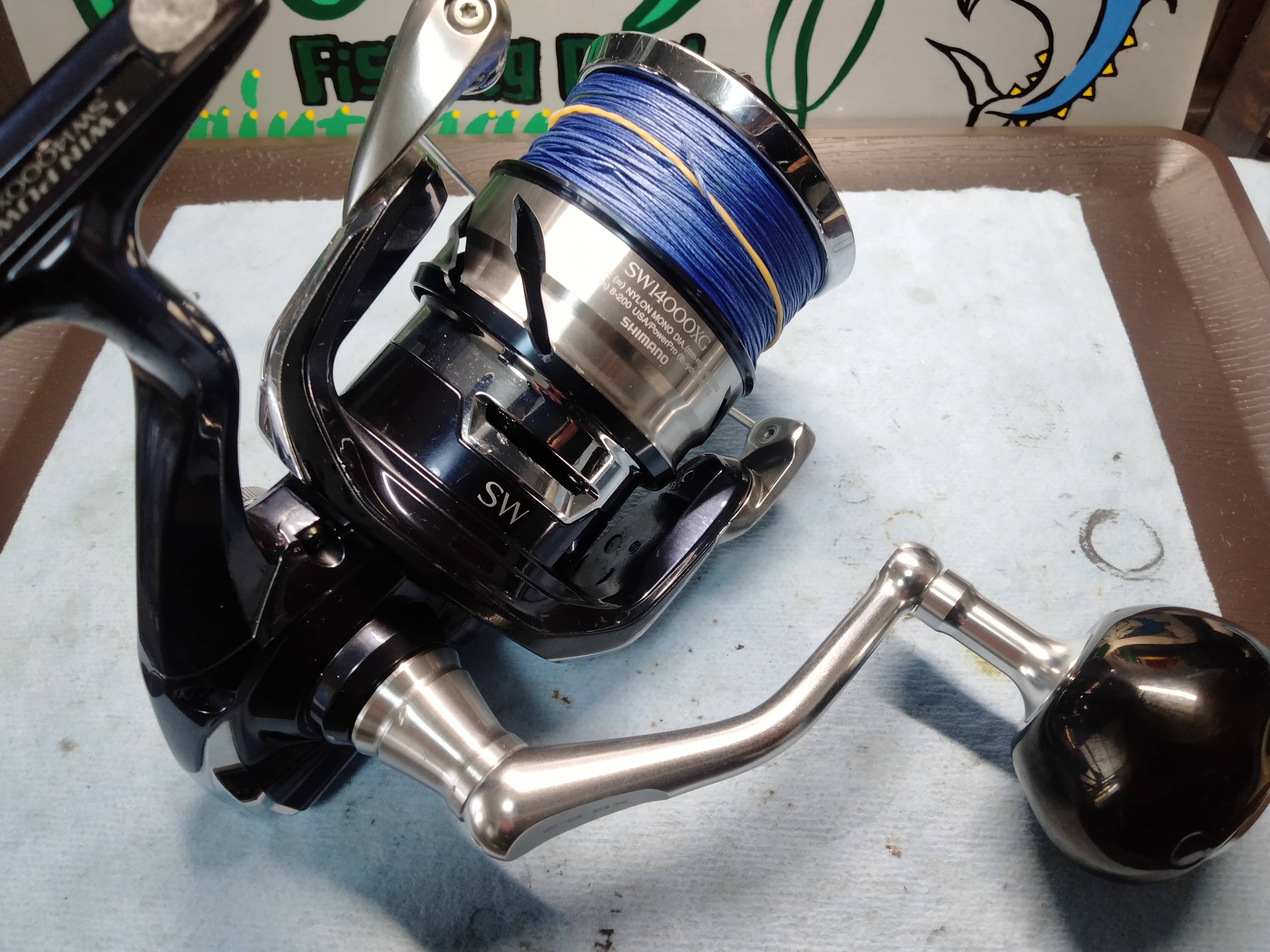 21ツインパワーSW14000XG整備その① | reelmaintenance-higarageのブログ