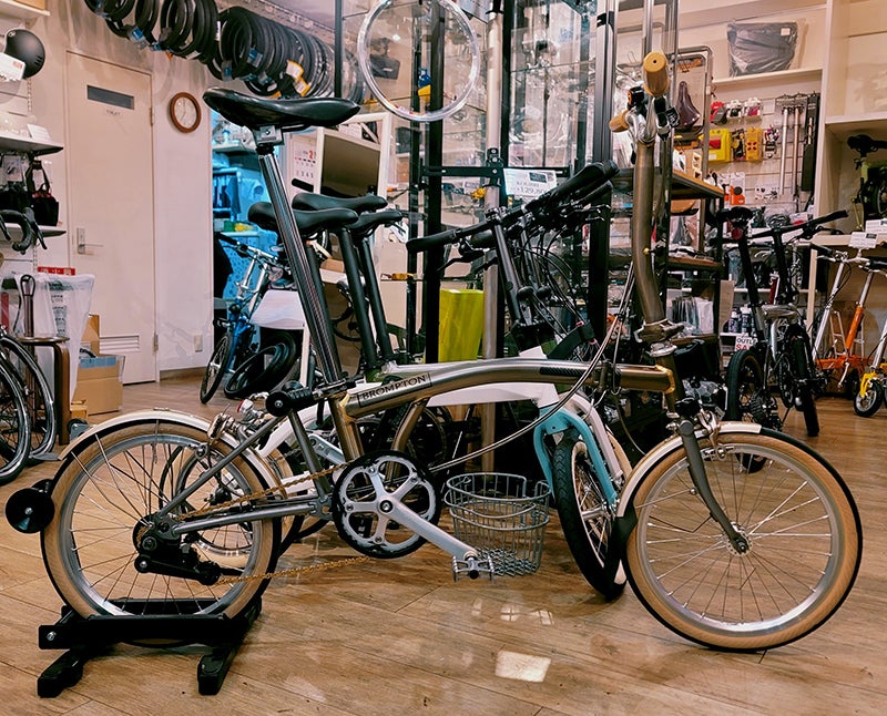 BROMPTON RAWカラーをカスタムさせて頂きました！ | 『GO CYCLE』 ブログ