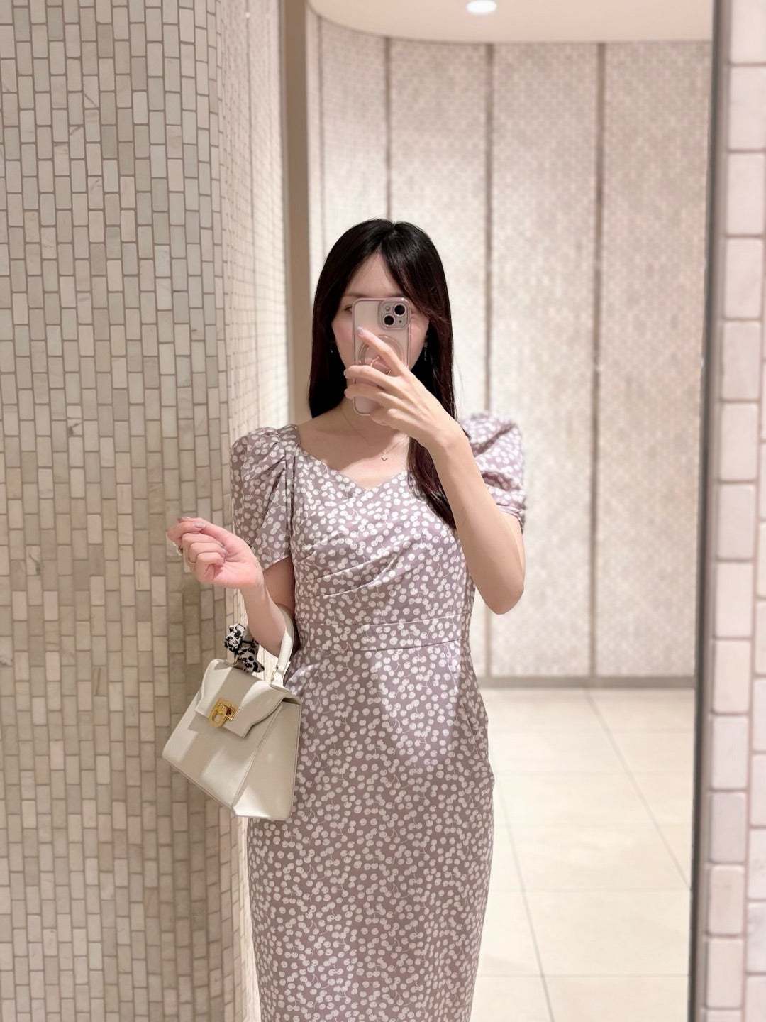 her lip to Cherry Pattern One-Piece Her lip to Baby Cherry Pattern