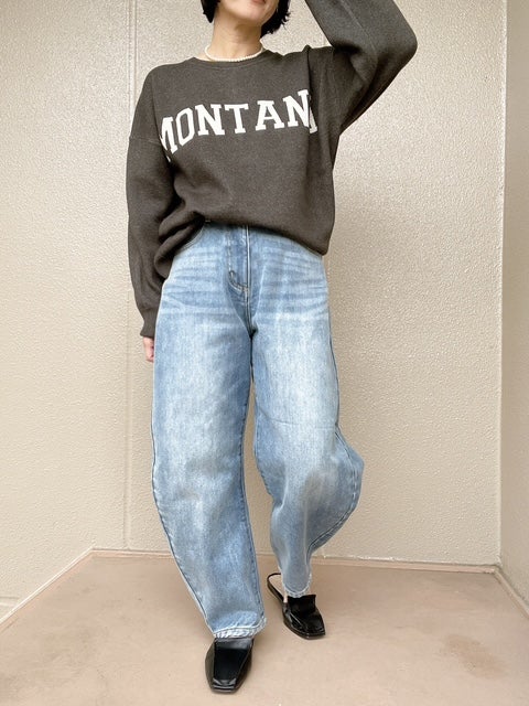 ANNA KERRY 大HIモロッコパンツに暖か裏起毛デニム全5サイズで登場