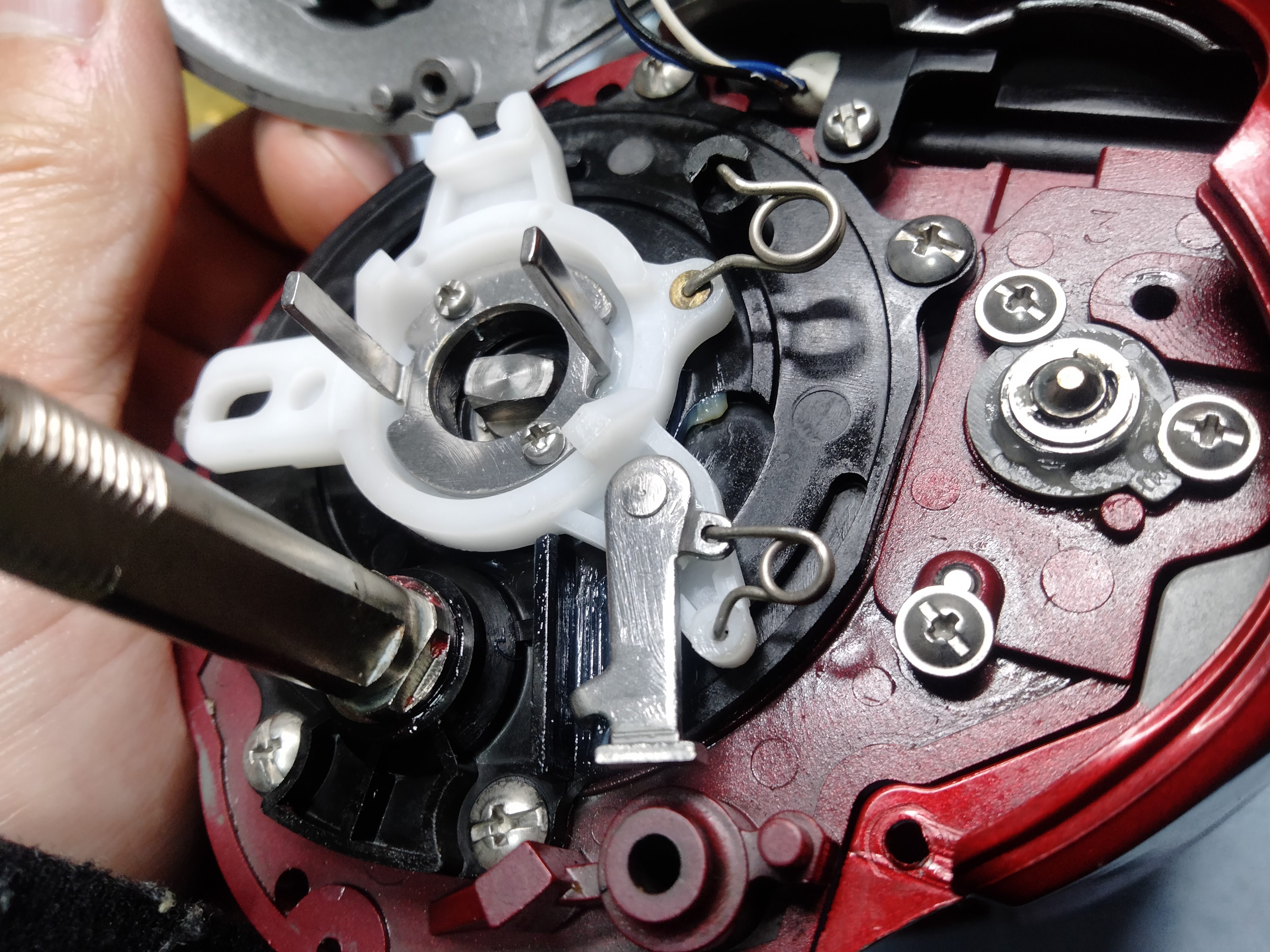 08電動丸3000プレイズ整備その② | reelmaintenance-higarageのブログ