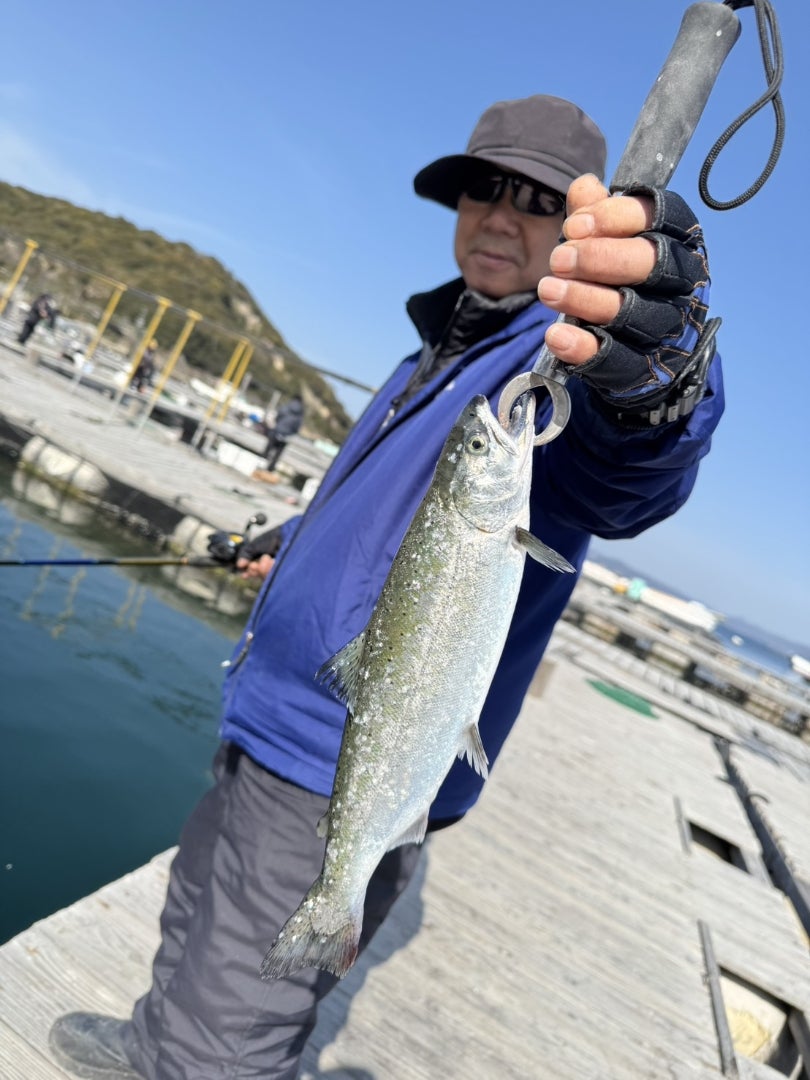 釣りガチャイケスでタグ付きマダイ釣られた方先着順でマグロブロック