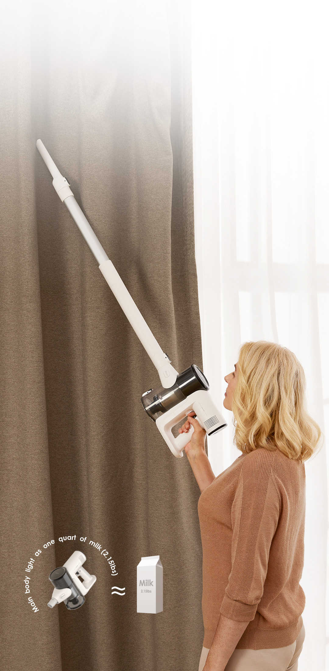 Tineco PURE ONE AIR: Ultra-Lightweight Cordless Vacuum with iLoop