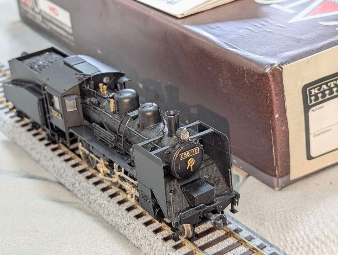 KATO C56 蒸気機関車 【1-201】 HOゲージ パーツ取付済み - メルカリ