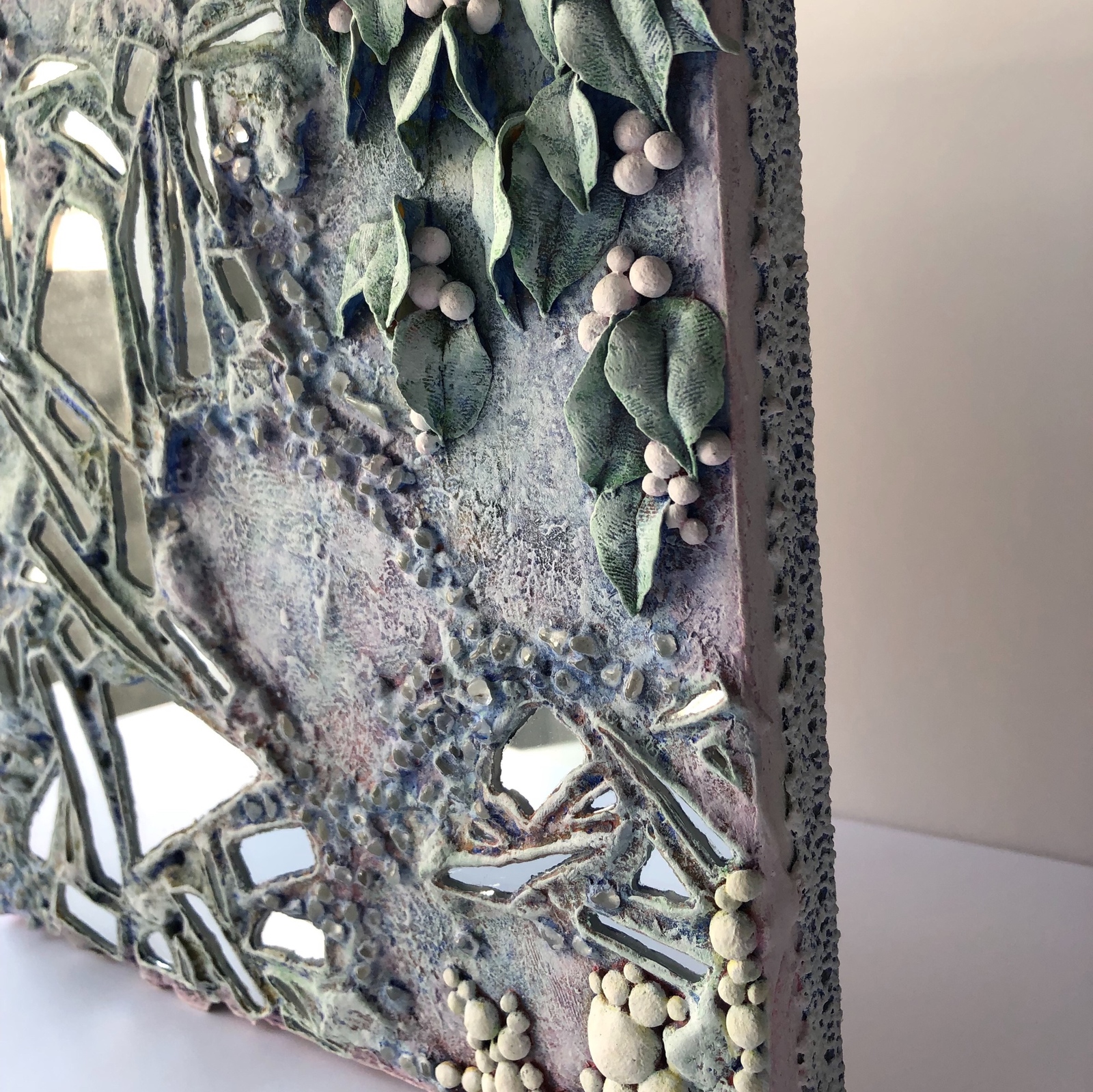 紙粘土絵画「朝のひかり」 - USAKAMIKA | minne byGMOペパボ 国内最大