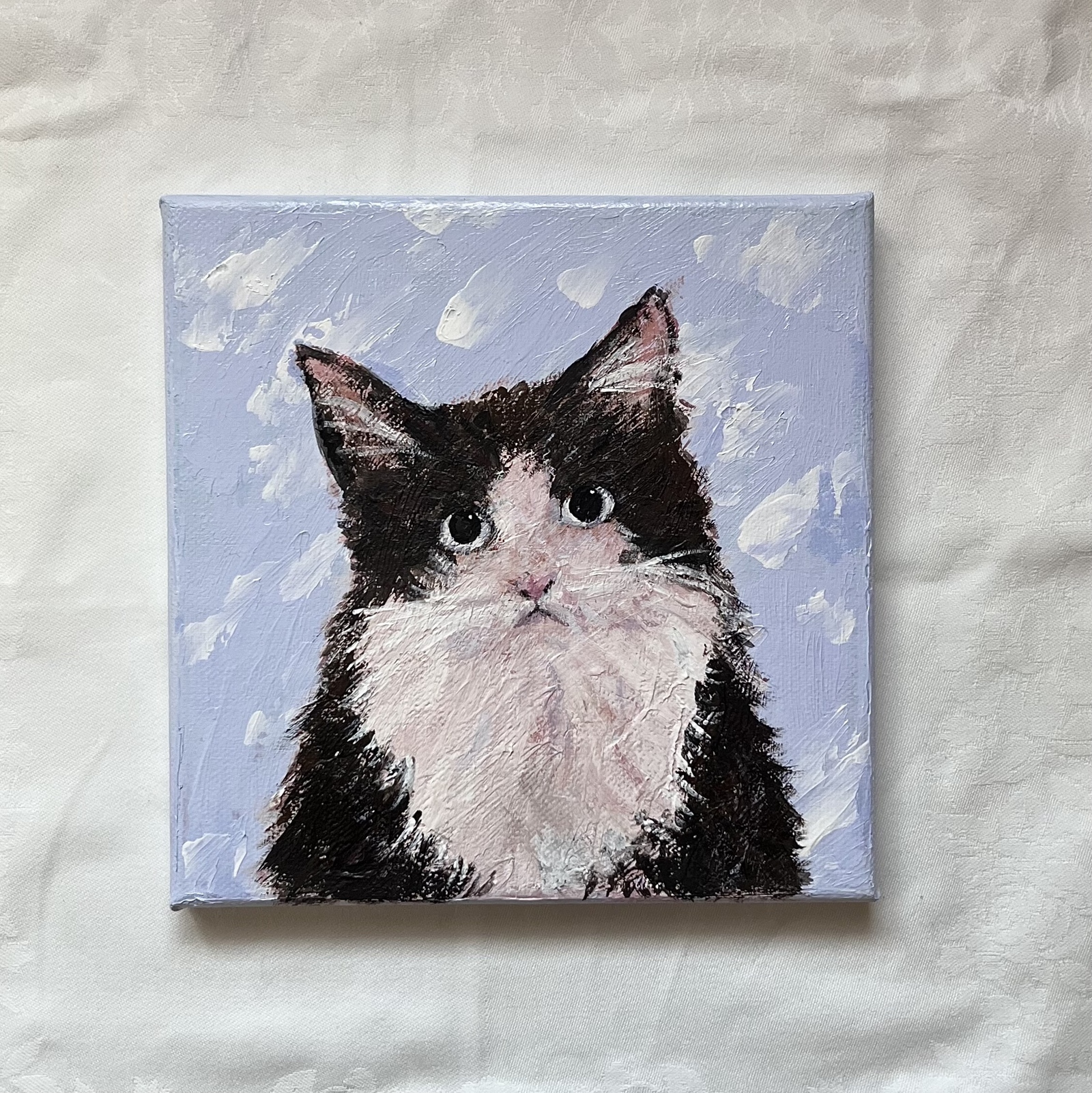 猫 cat アクリル画 - Aki | minne byGMOペパボ 国内最大級の