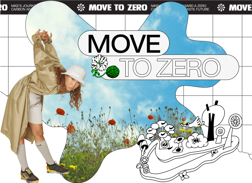 Nike Sustainability. Move to Zero. Nike ID