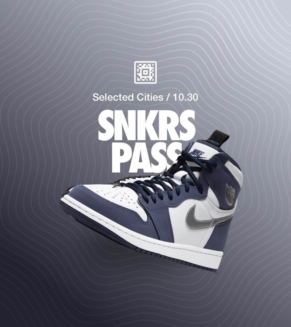 NIKE公式】SNKRS PASS エア ジョーダン 1 HIGH OG CO.JP 'Midnight