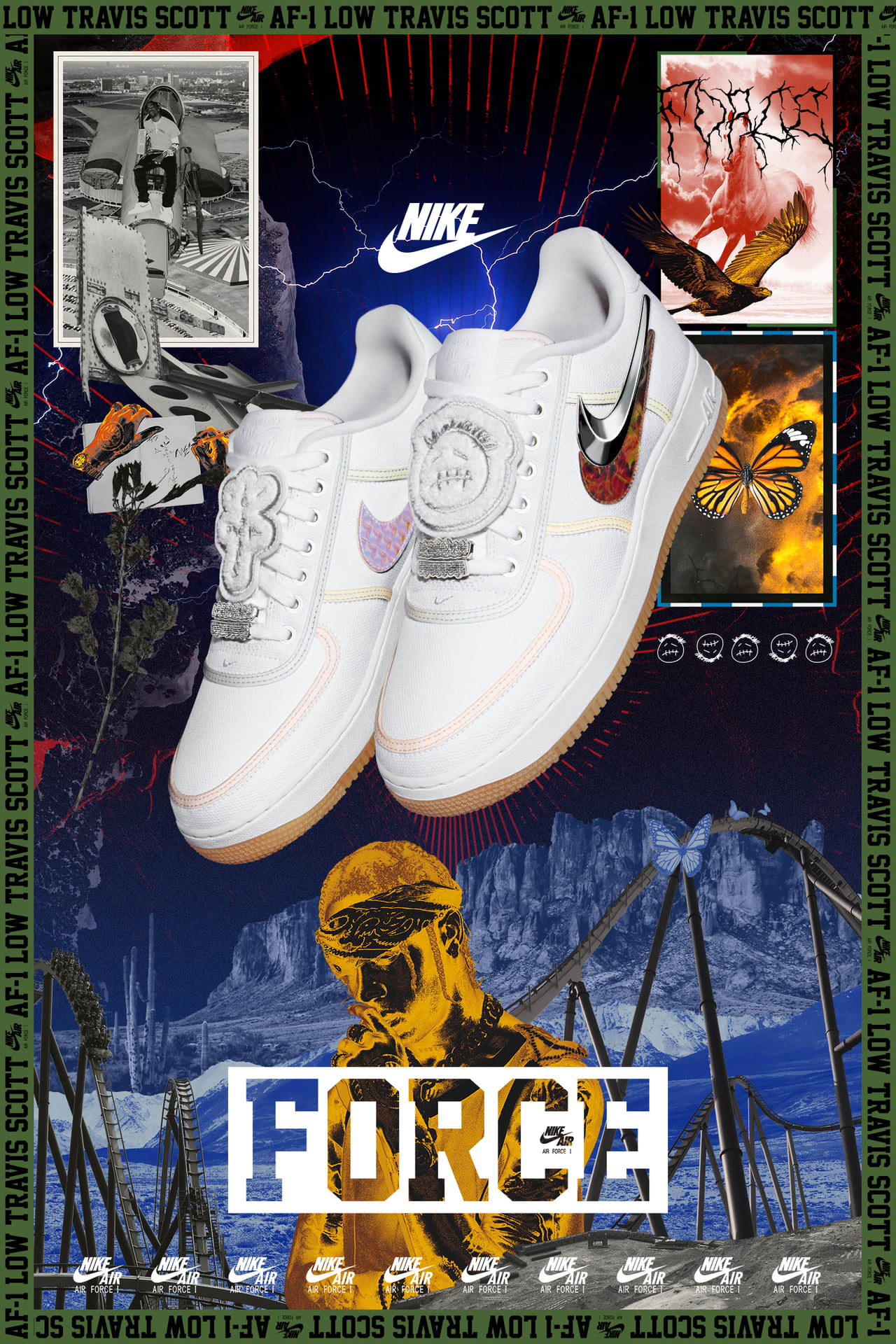 NIKE公式】ナイキ エア フォース 1 'Travis Scott' 発売日. Nike SNKRS