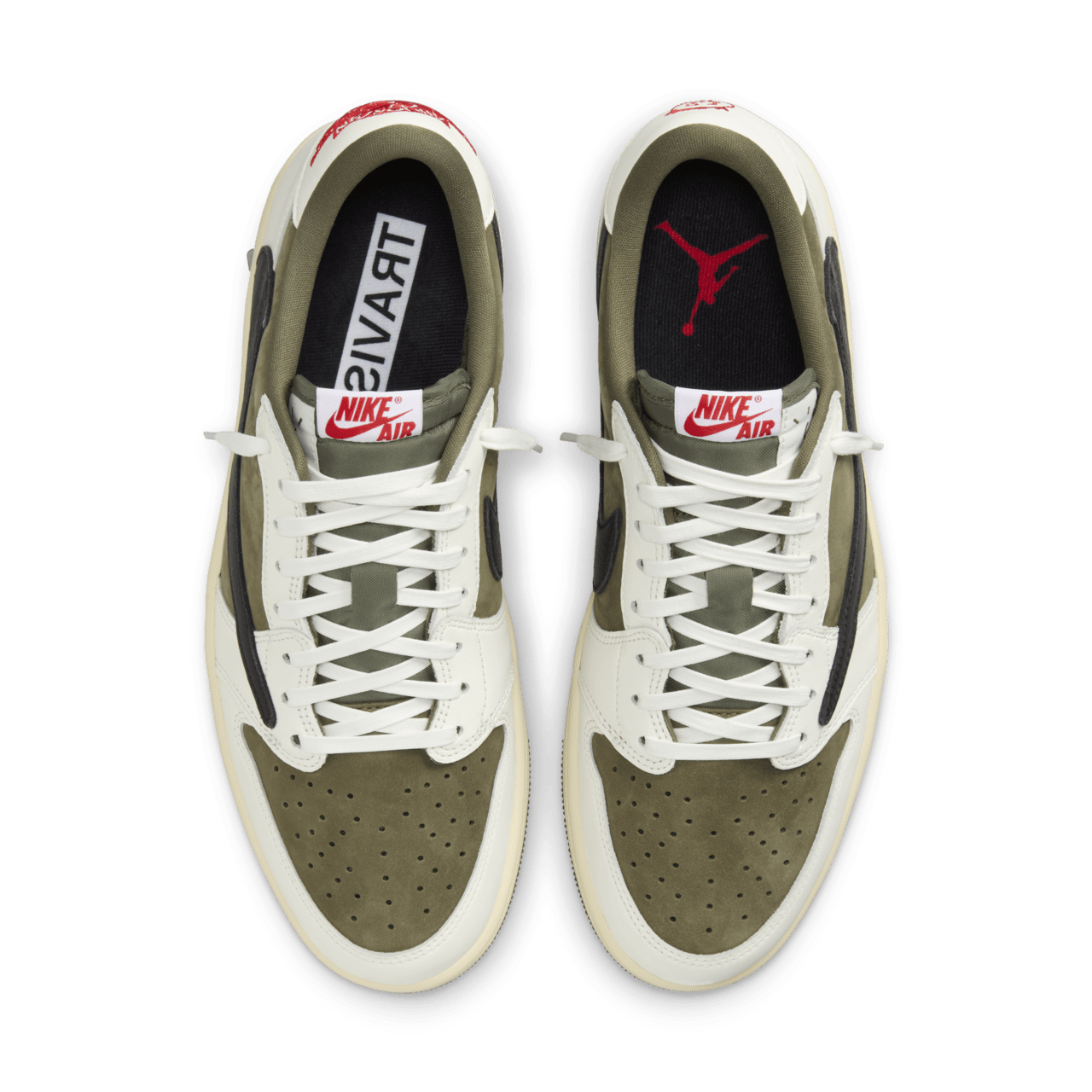 Air Jordan 1 Low x Travis Scott 'Reverse Olive' (DM7866-200